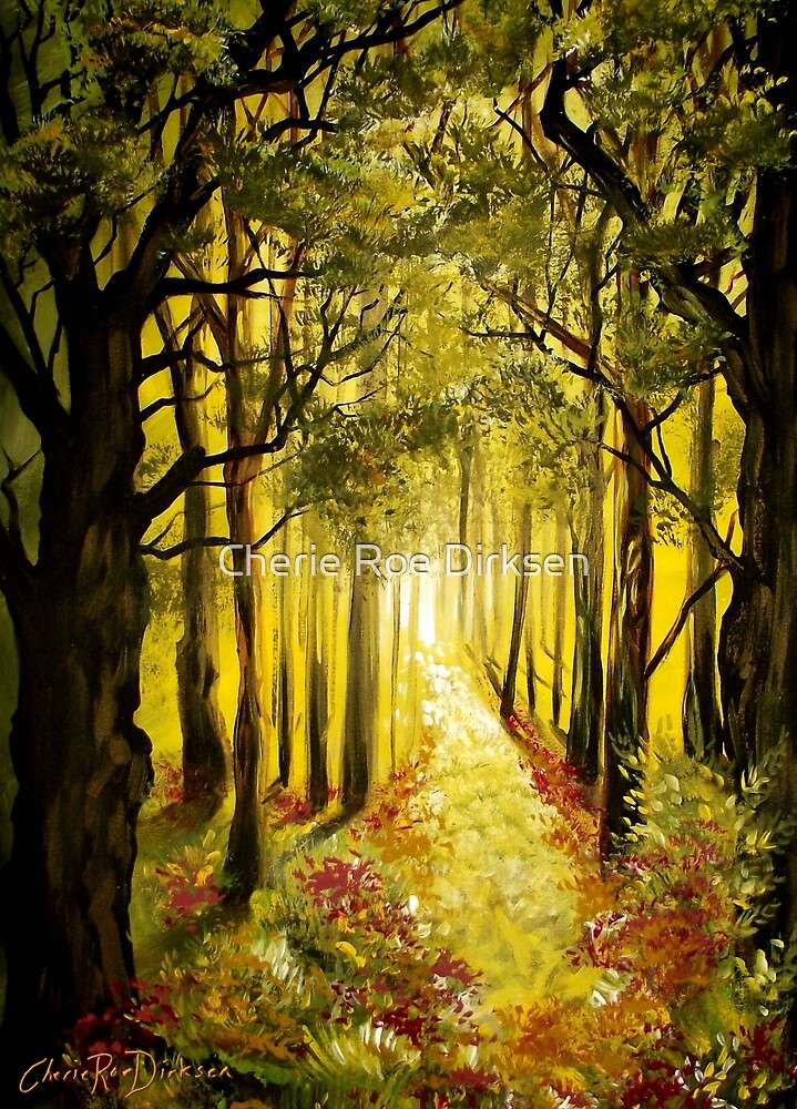 Path in the Forest by Cherie Roe Dirksen