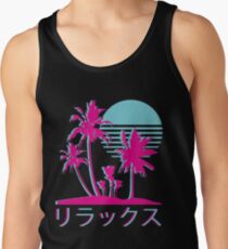 Vaporwave Aesthetic // Neonpalmen Tank Top