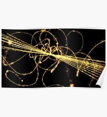 Teilchenphysik-Experiment Poster