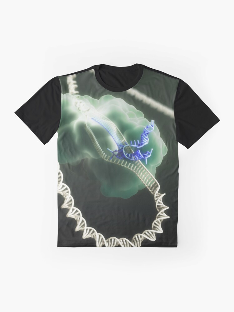 Alternate view of CRISPR-Cas9 Gene Editing Complex Graphic T-Shirt