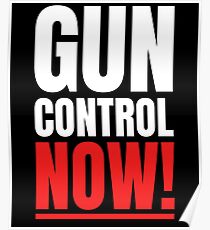 Gun control now Poster