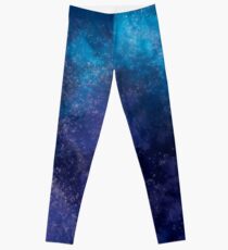Legging Galaxy azul y púrpura