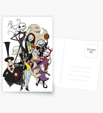 the nightmare before christmas Postcards