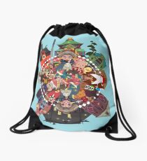Spirited Away Drawstring Bag