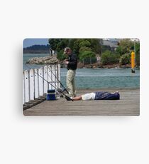 No Fish Here Canvas Print