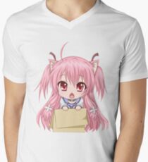 Yui | Angel Beats Men's V-Neck T-Shirt