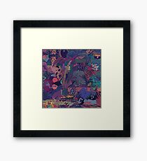 GLASS ANIMALS // ZABA Framed Print