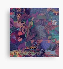 GLASS ANIMALS // ZABA Metal Print