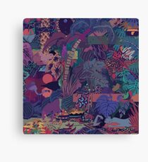 GLASS ANIMALS // ZABA Canvas Print