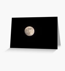 Moony Greeting Card