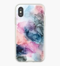 Vinilo o funda para iPhone Heavenly Pastels 1: pintura de tinta abstracta original