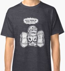 The gauntlet- white ink Classic T-Shirt