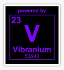 Pegatina Vibranium