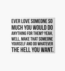Motivational Suits Quote Harvey Specter Art Board