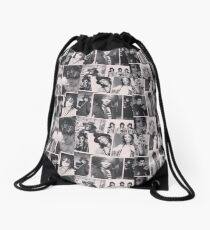 Palaye Royale collage Drawstring Bag