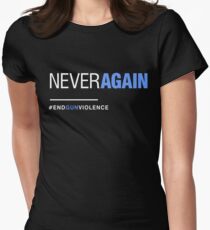 Never Again, March for Our Lives Women's Fitted T-Shirt