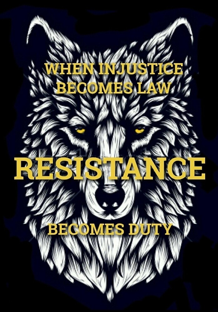 Resistance Wolf  by WolfShadow27