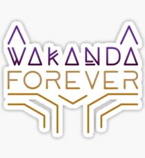 Wakanda Forever Sticker