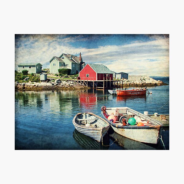 Peggy's Cove, Nova Scotia Photographic Print