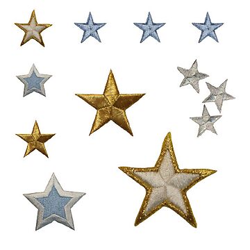 Sparkle Stars (3 Pack) - Stickers Sticker for Sale by tesscosgrave