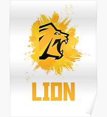 Rainbow Six Siege Lion Poster