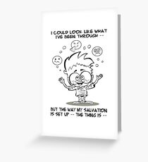 Salvation Greeting Card