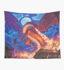 The Devil's Fire Wall Tapestry