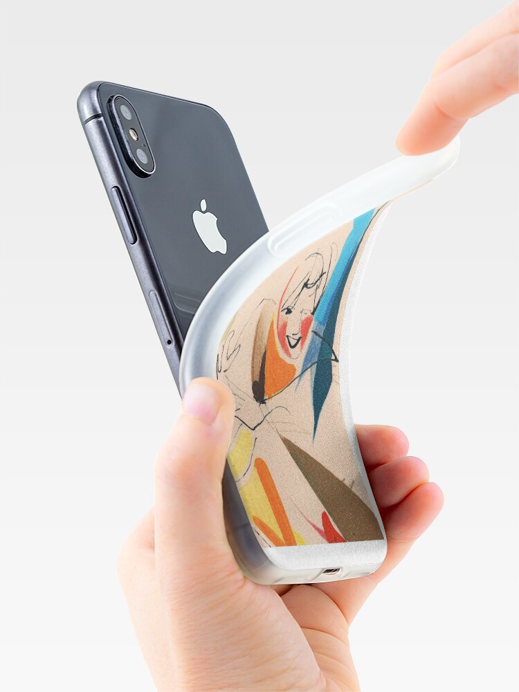 Alternate view of Jazz Groovy Musicians Playing iPhone Case & Cover