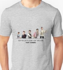 Evolution of Glee || Kurt Unisex T-Shirt