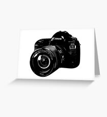 Canon Camera DSLR Greeting Card