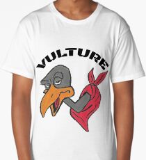 Bandana-Wearing Vulture (#2) Long T-Shirt