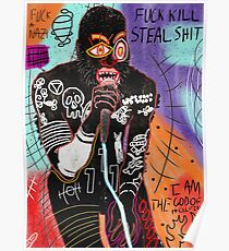 Basquiat MC Fahrt Poster