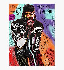 Basquiat MC Fahrt Fotodruck