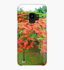 Red Bench Case/Skin for Samsung Galaxy