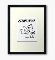 Faith Framed Print