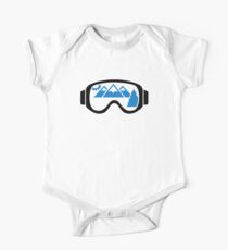 Skibrillen Berge Baby Body Kurzarm