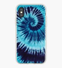 Vinilo o funda para iPhone Tie-Dye azul