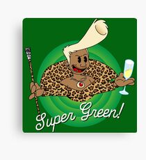 Super Green! Canvas Print