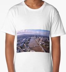 Brisbane from the sky Long T-Shirt