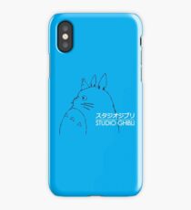 Totoro Studio Ghibli logo iPhone Case