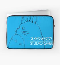 Totoro Studio Ghibli logo Laptop Sleeve