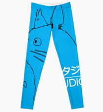 Totoro Studio Ghibli logo Leggings