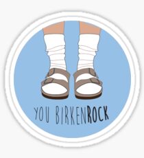 Birken-rock Sticker