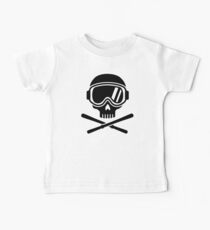 Skull crossed ski Baby Tee