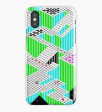 Gyroscope Level 2 - ZX Spectrum Game Map iPhone Case