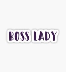 Chef-Dame-Aufkleber Sticker