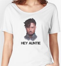 KILLMONGER | HEY AUNTIE Women's Relaxed Fit T-Shirt