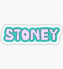 Stoner Stoney Blue Sticker