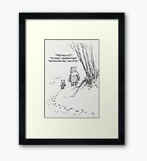 My Favourite Day Framed Print
