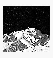 Mont Blanc Photographic Print